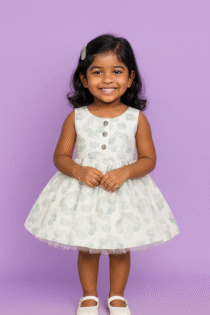 Blossom Charm Chiffon Frock